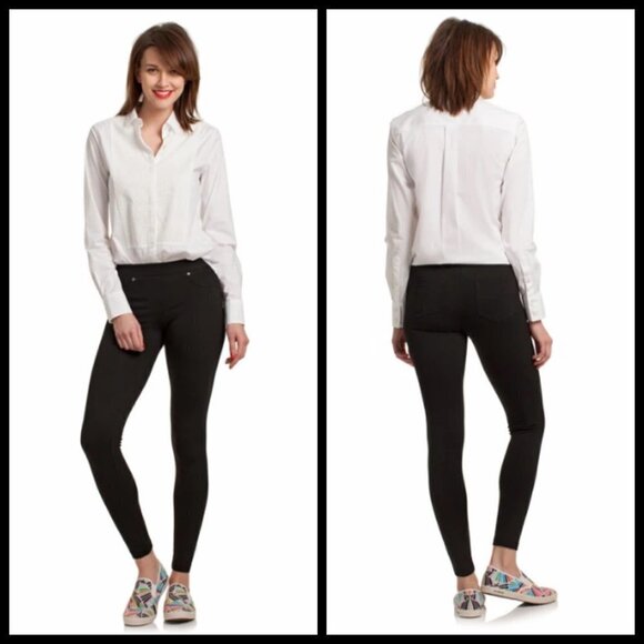 💕TRINA TURK💕 Jegging Pants Heather Charcoal Grey - Picture 2 of 11